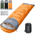 0 Degree Winter Sleeping Bag 480GSM - Warm 4-Season Camping Bag