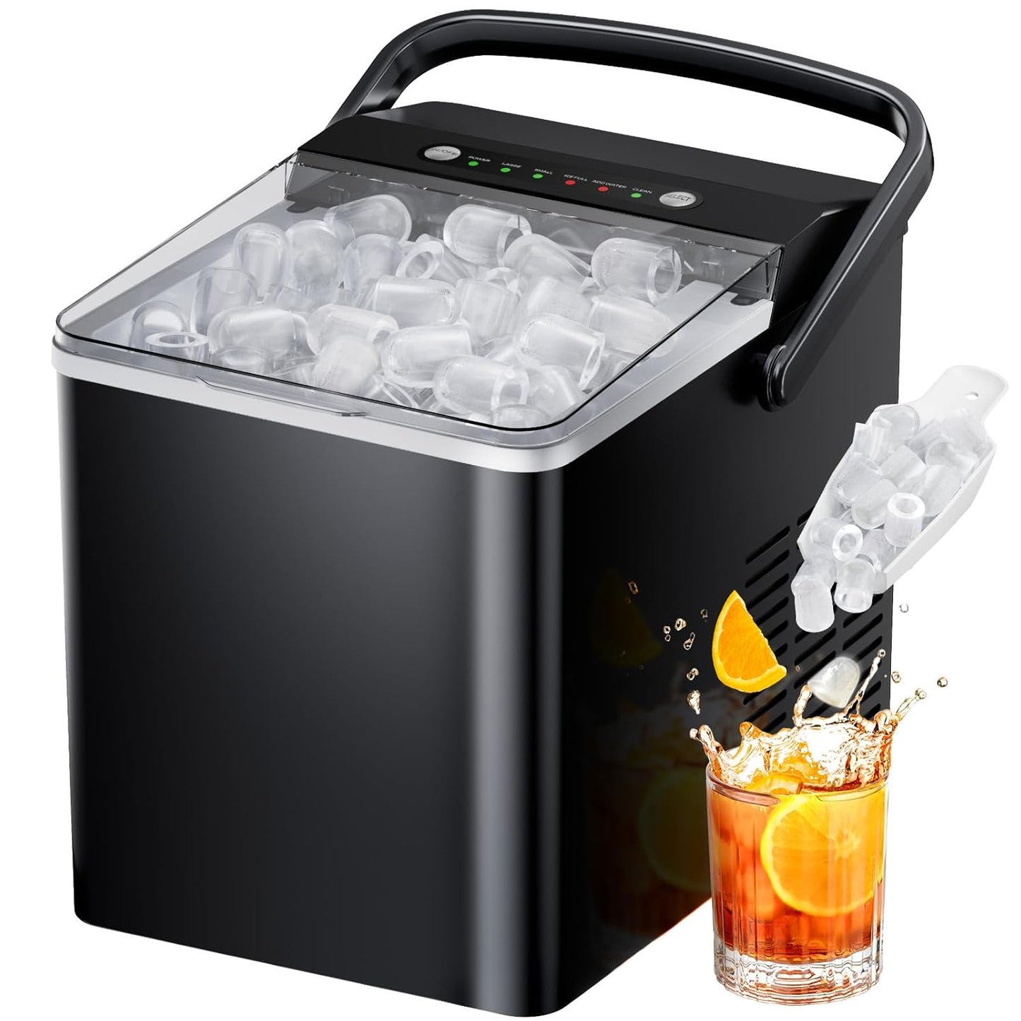 Totnz Ice Maker: Fast 9-Cube Production