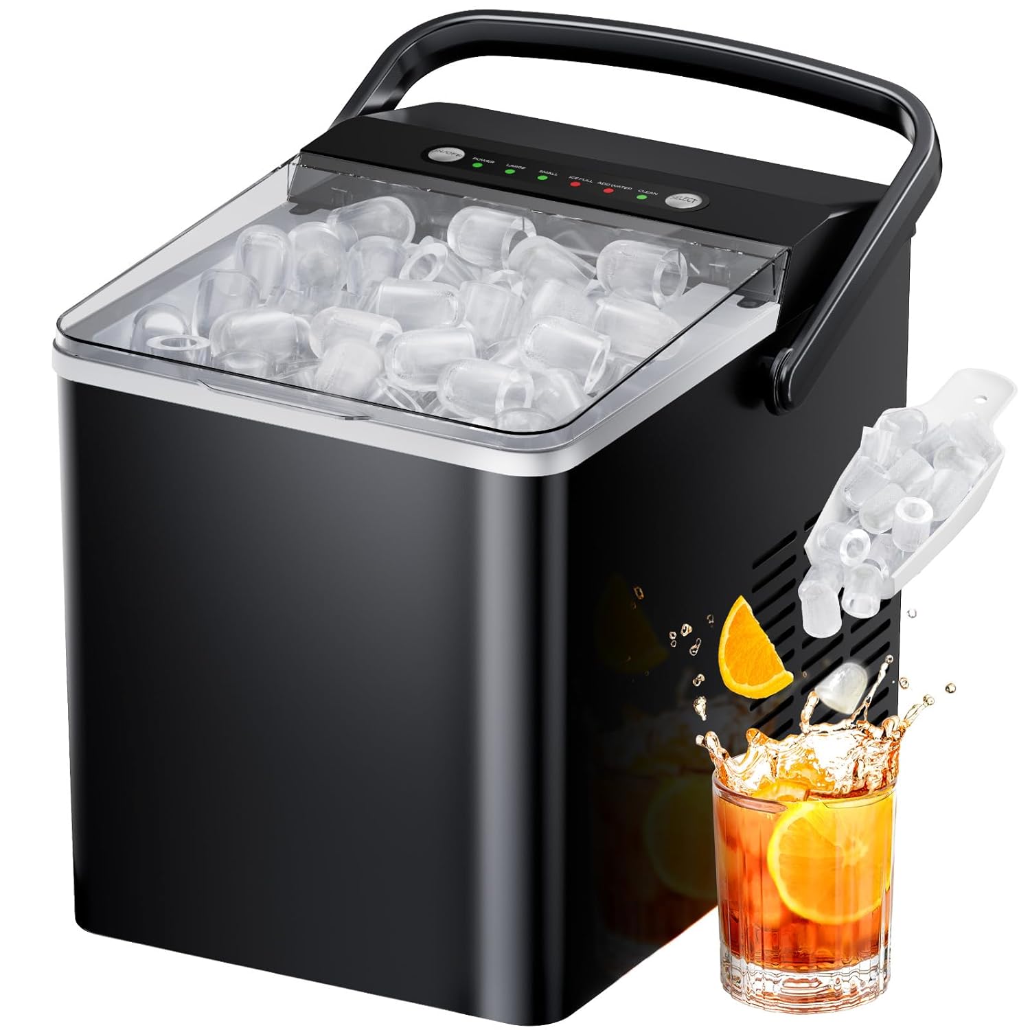 Totnz Ice Maker: Fast 9-Cube Production