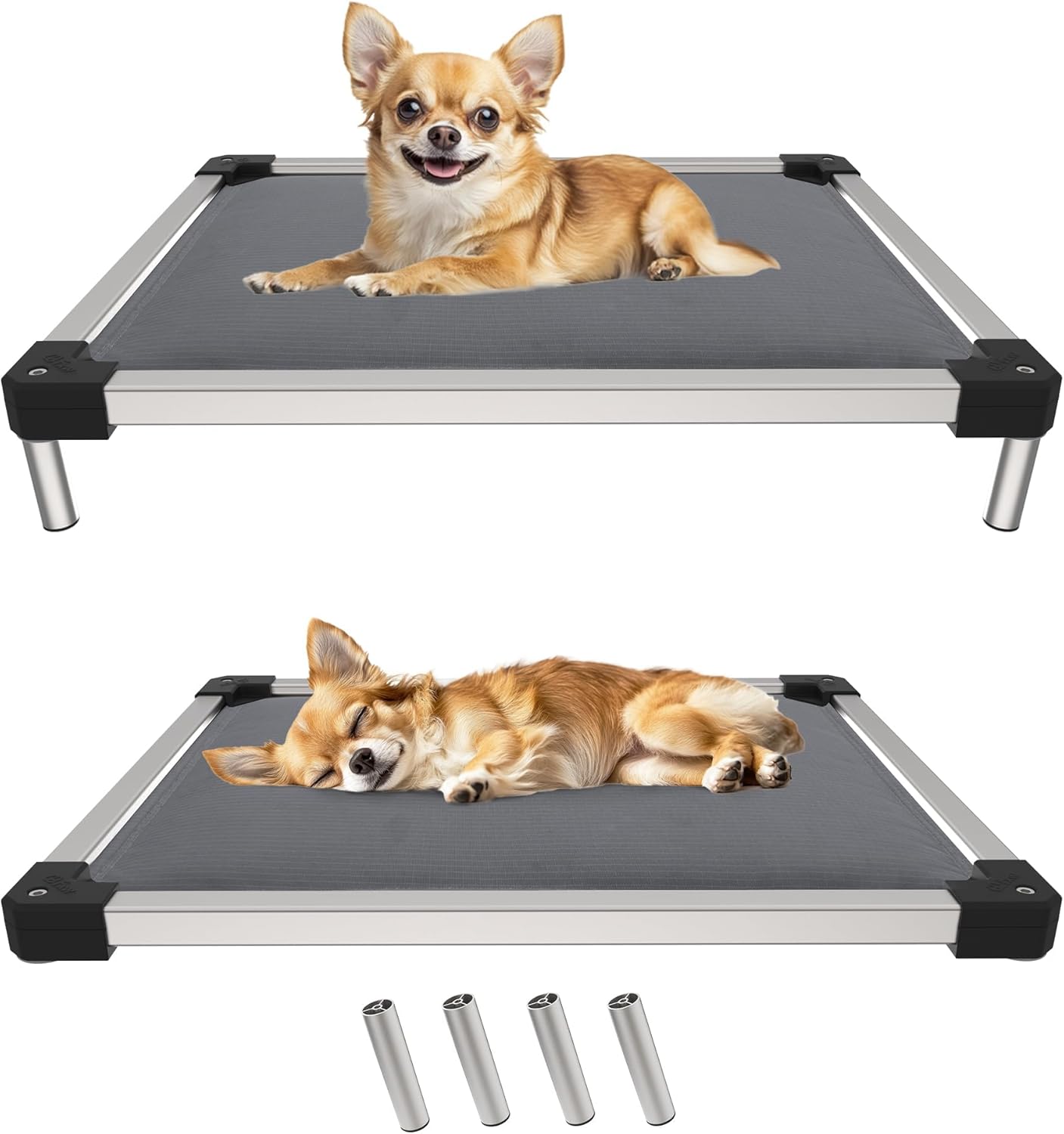 FXW TitanNest Chew-Proof Elevated Dog Bed for All Dogs