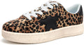 Star Sneakers for Women Low Top Comfortable Cushioned - Stylish Casual