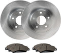 Front Brake Pads and Rotors Kit for 2005-2012 Ford Super Duty - OE