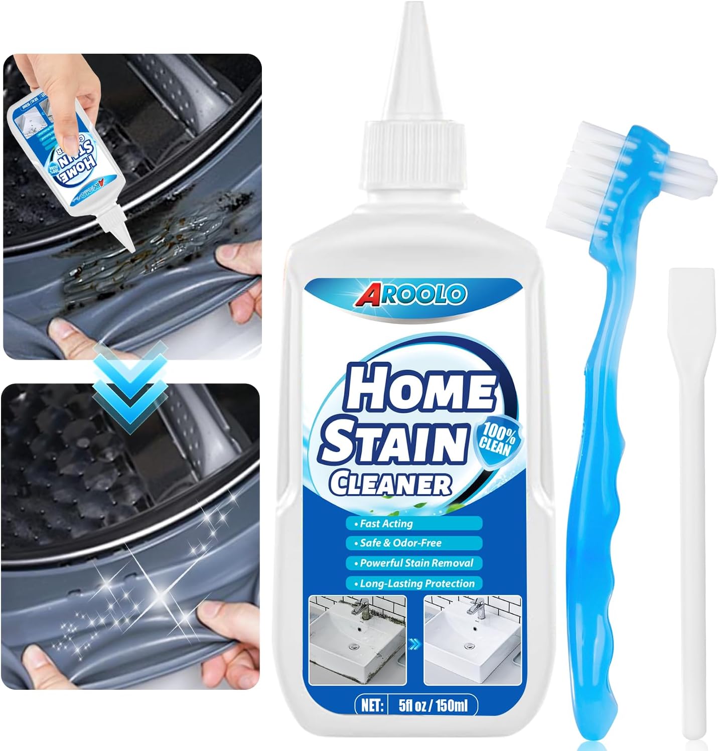 AROOLO Home Stain Remover Gel - Ultimate Cleaning Power!