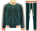 G-Style USA Men's Tiger Pattern Tracksuit Sets - Retro Triple Tone Fit