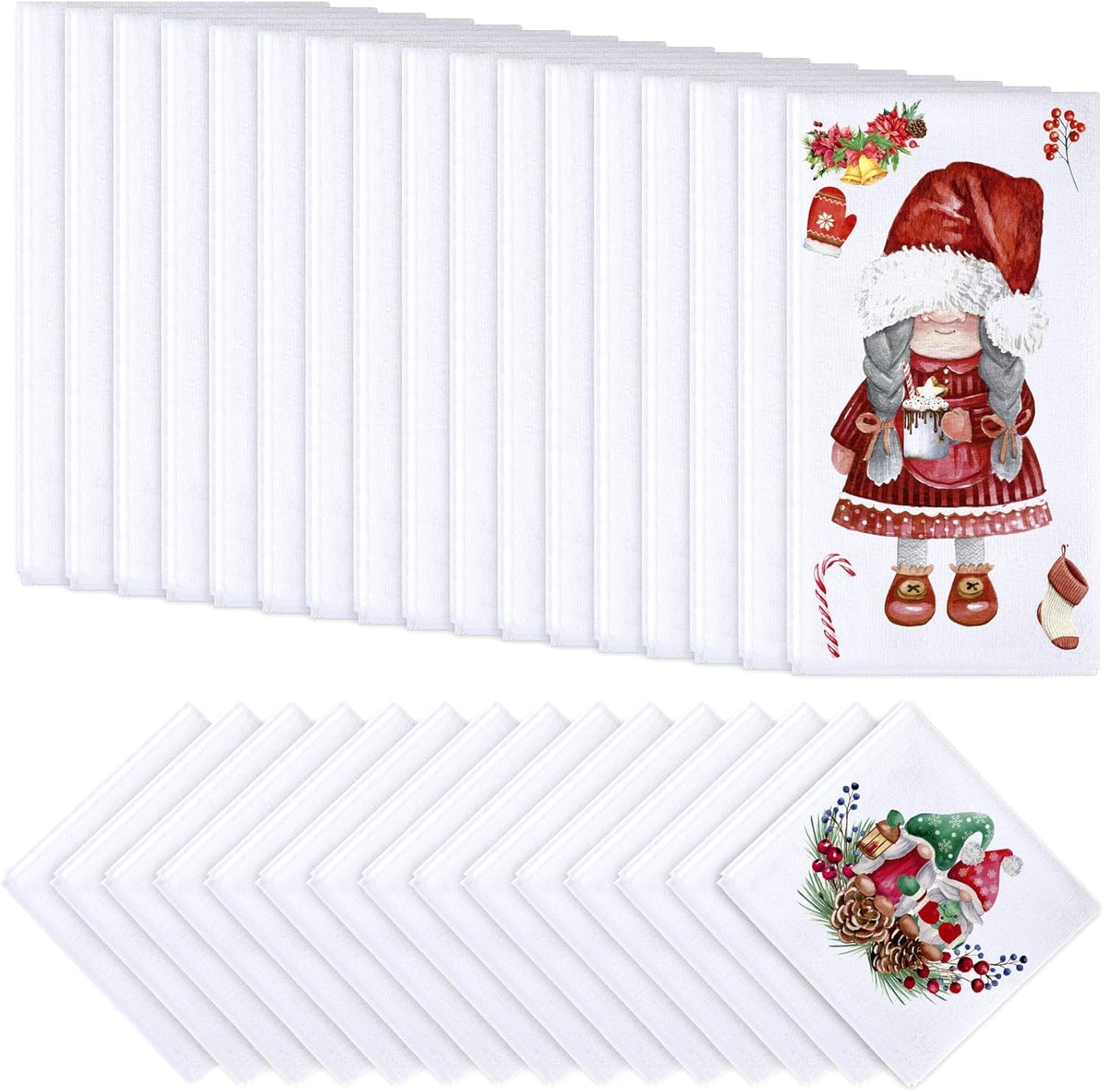 Ultra Absorbent Microfiber Towels - Pack of 36