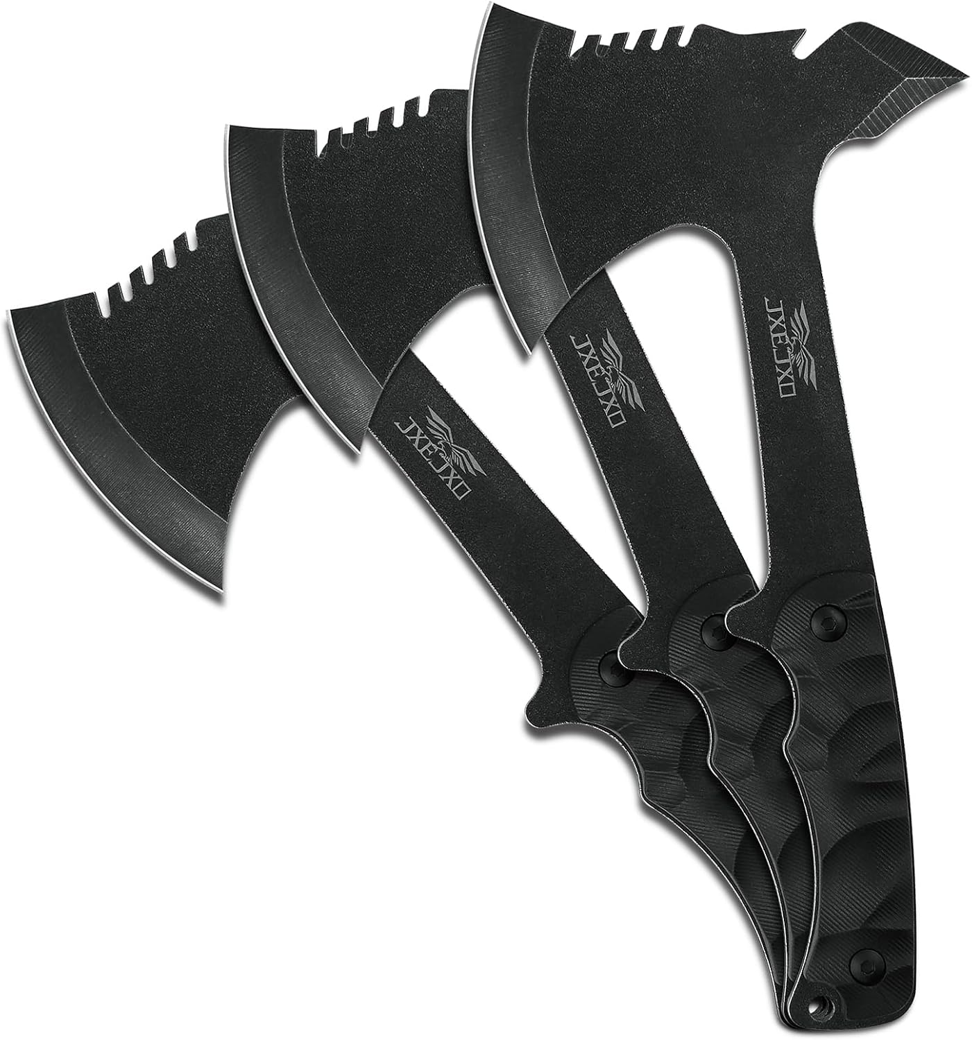 JXE JXO Throwing Axe Sets for Recreation and Competition Fun