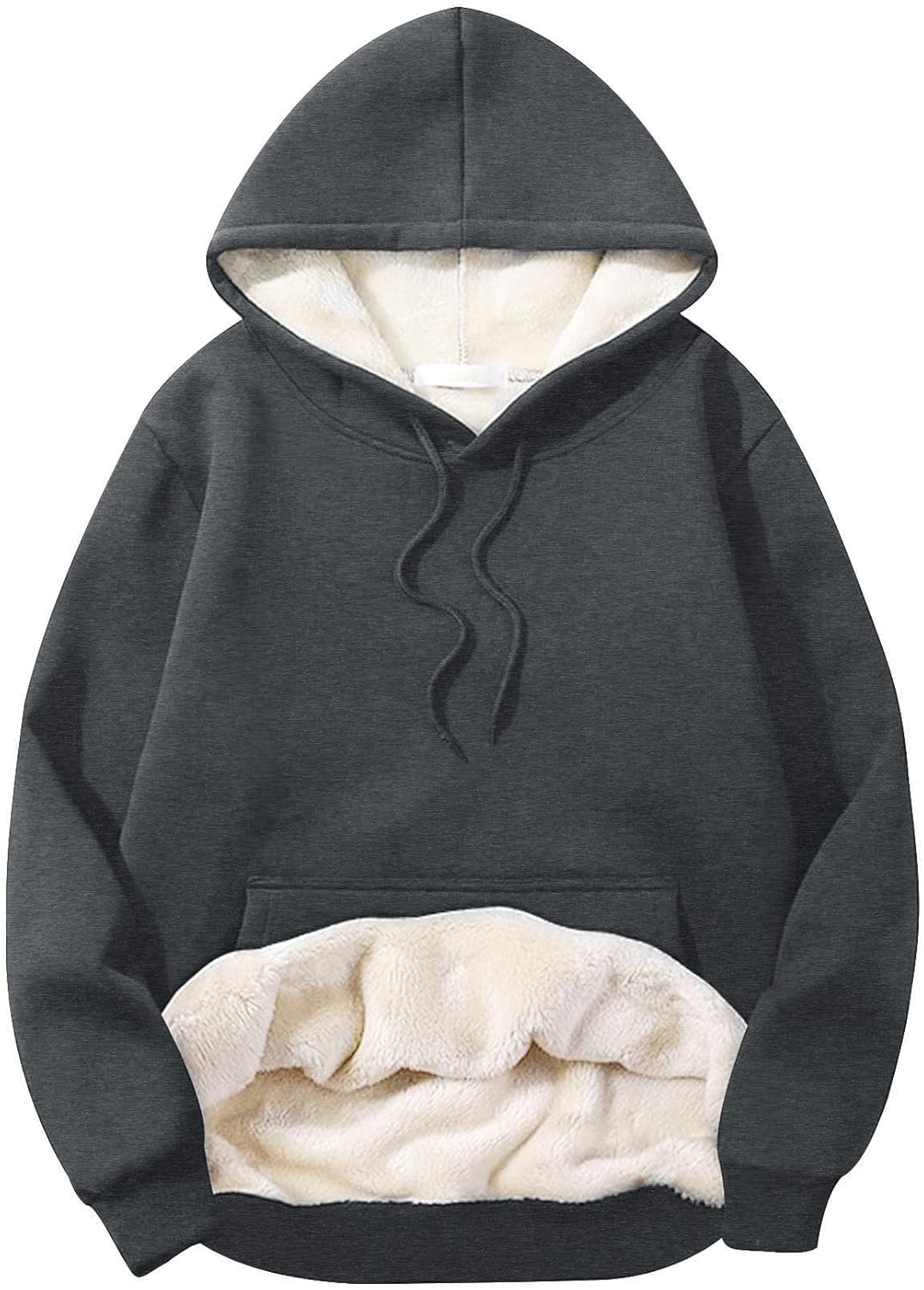 Warm Sherpa-Lined Hoodie by Flygo