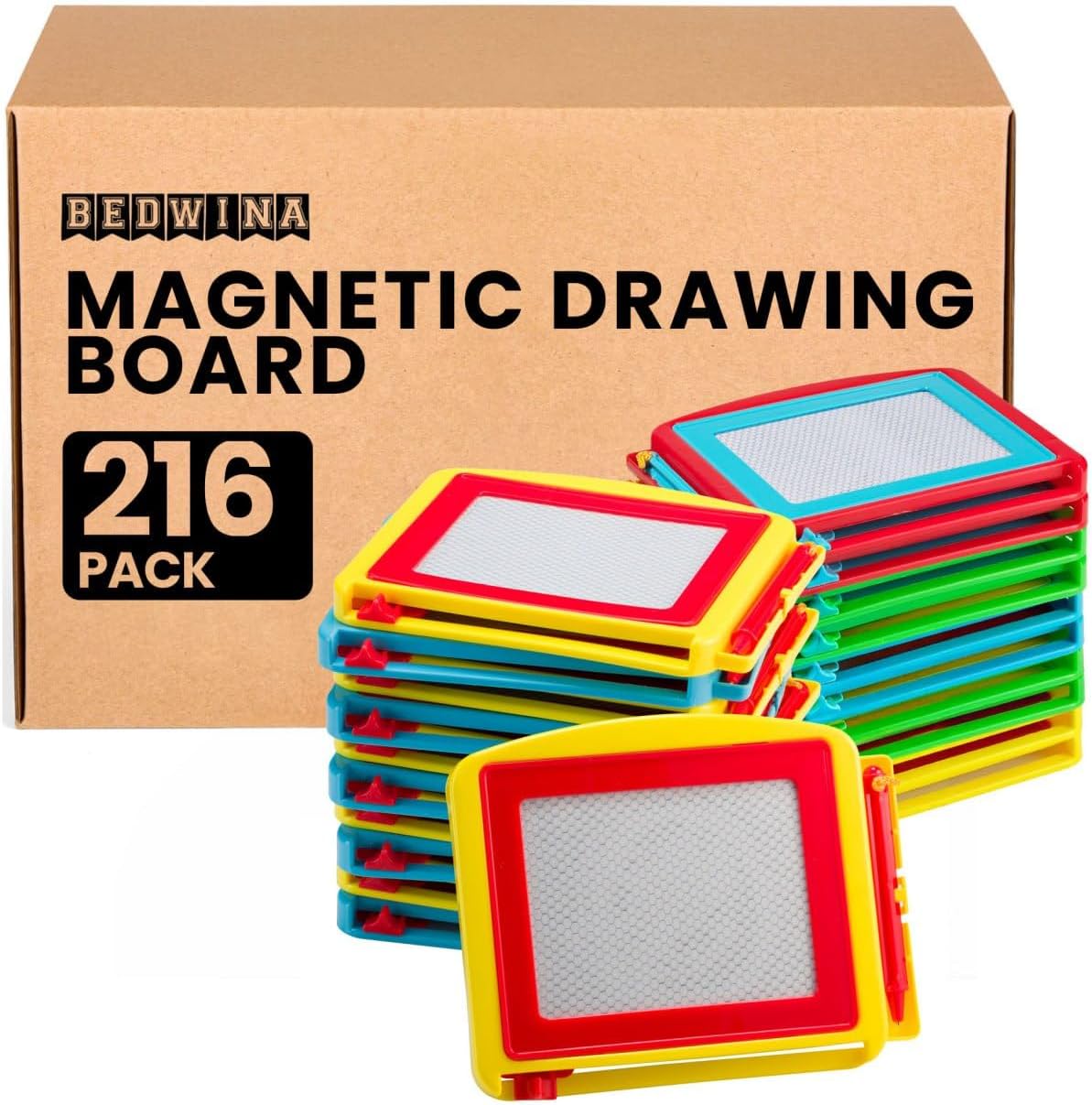 Magnetic Drawing Board for Kids - Fun Erasable Doodle Pads