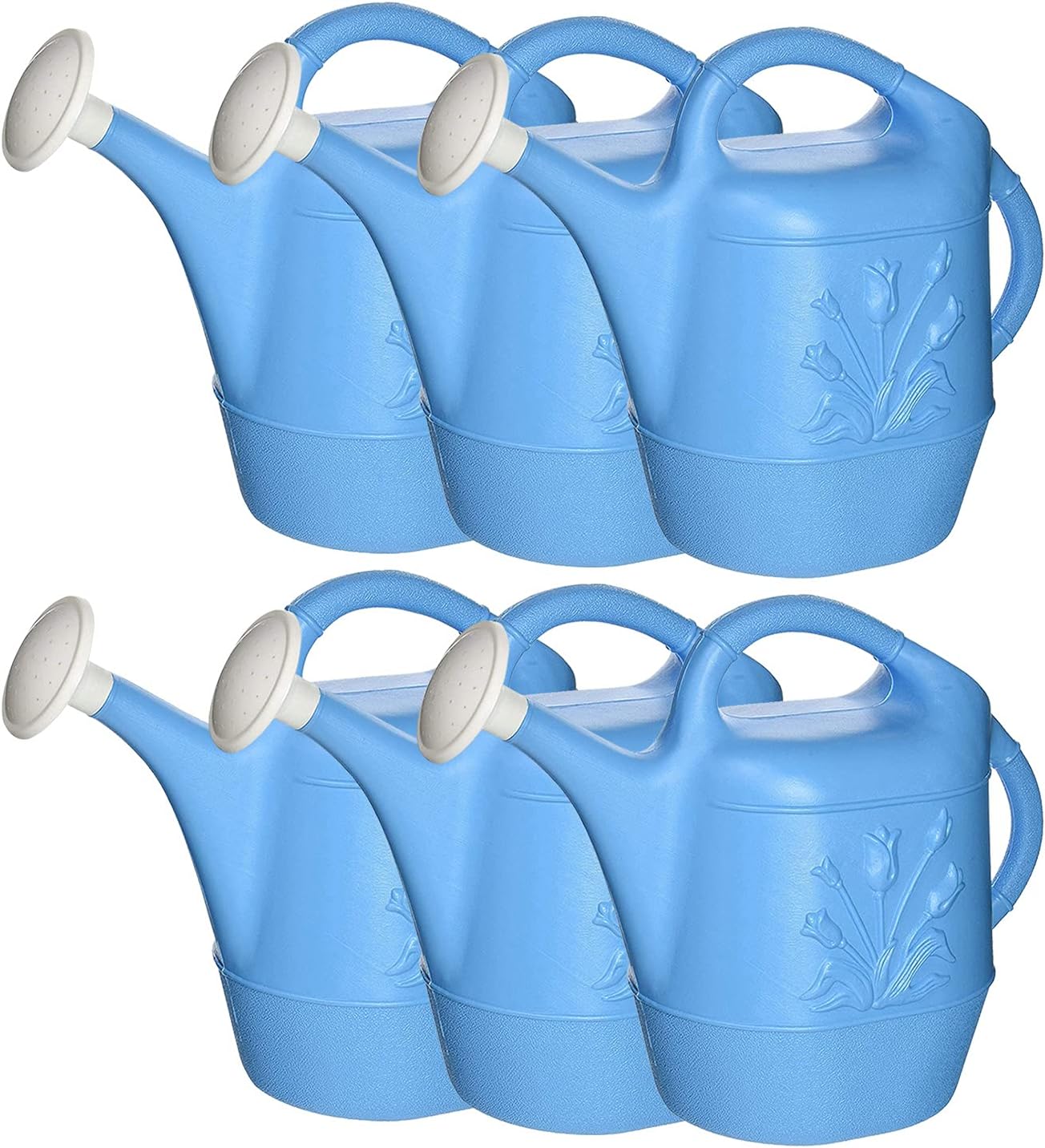 2 Gallon Watering Can for Indoor & Outdoor Plants - Blue