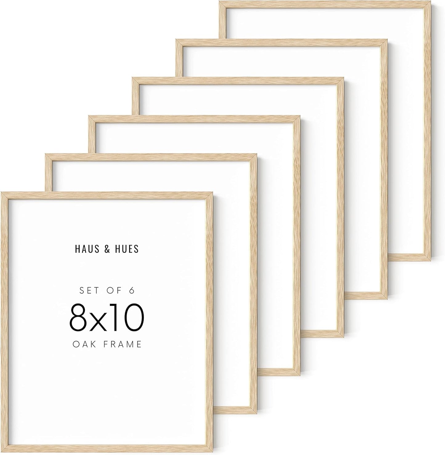 8x10 Picture Frame Set of 6 for Stunning Home Decor