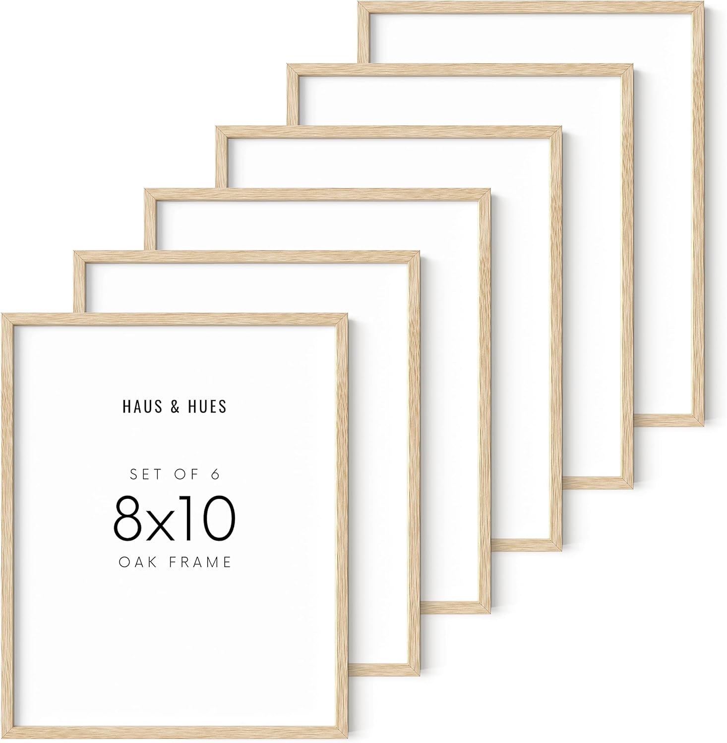 8x10 Picture Frame Set of 6 for Stunning Home Decor
