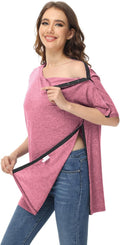 Unisex Post Shoulder Surgery Snap Shirt - Tearaway Comfort