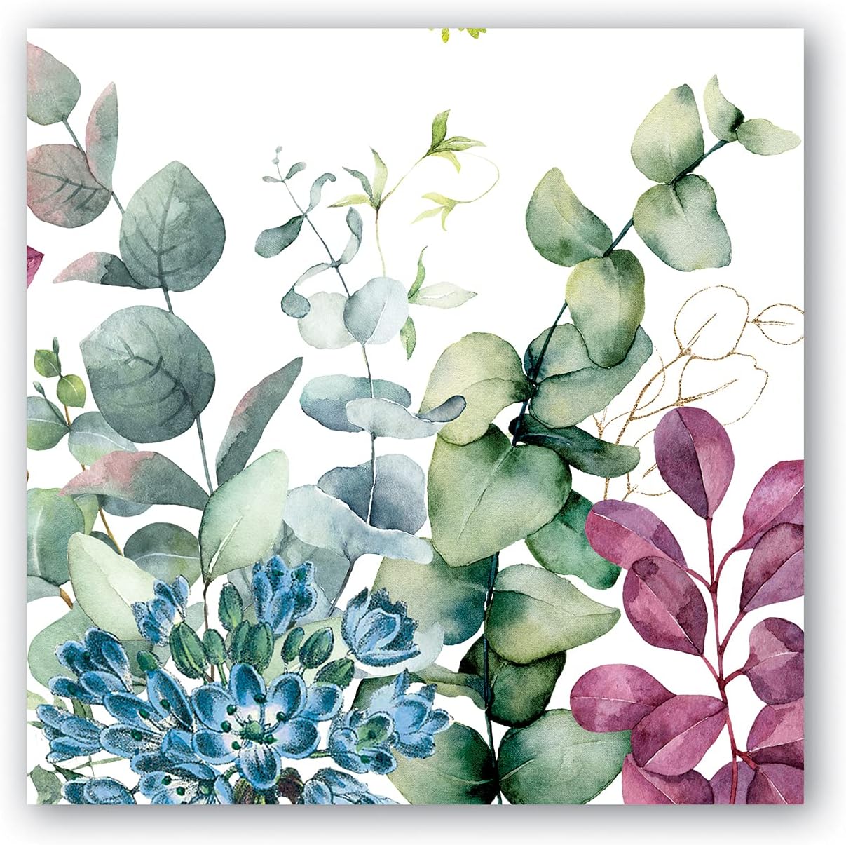 Refresh your space with Eucalyptus & Mint Cocktail Napkins