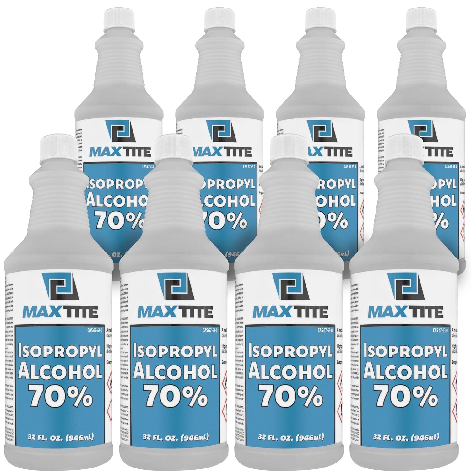 70% Isopropyl Alcohol for Effective Surface Cleaning - 2 Gallons