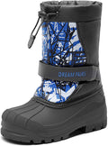 Boys & Girls Mid Calf Water-Resistant Winter Snow Boots (Style TV9L)
