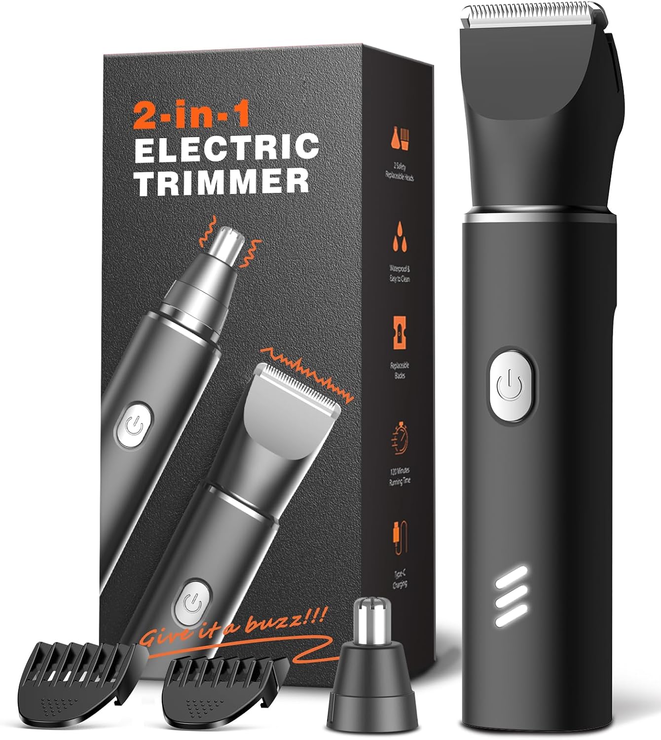 Body Hair Trimmer for Men: Manscape Electric Razor for Grooming
