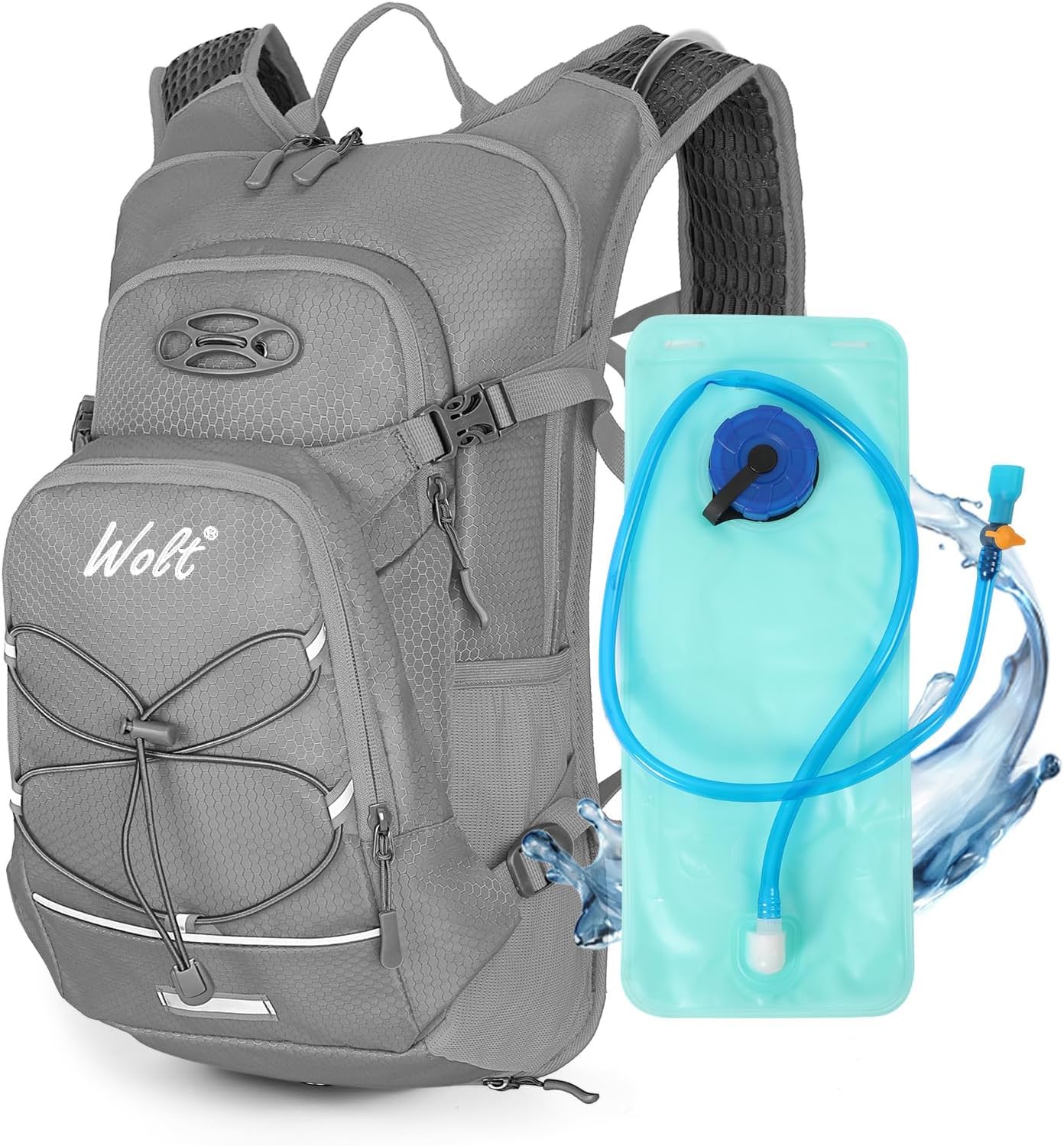 WOLT Hydration Backpack 18L for Hiking, Running, and Cycling
