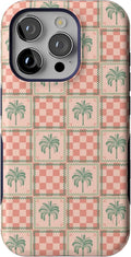 Casely iPhone 15 Pro Case Palm Beach Floral - Bold Drop Protection