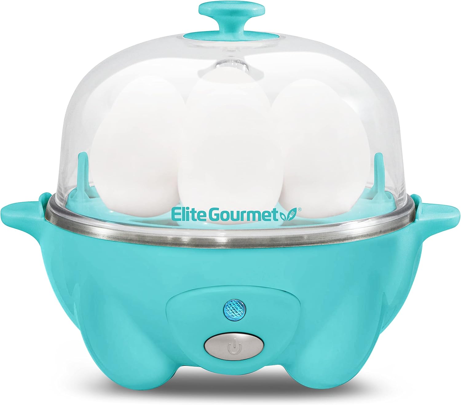 Elite Gourmet Easy Electric Egg Cooker for Perfect Eggs Every Time