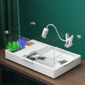 Geegoods Turtle Tank - Aquarium with Platform for Turtle Habitat