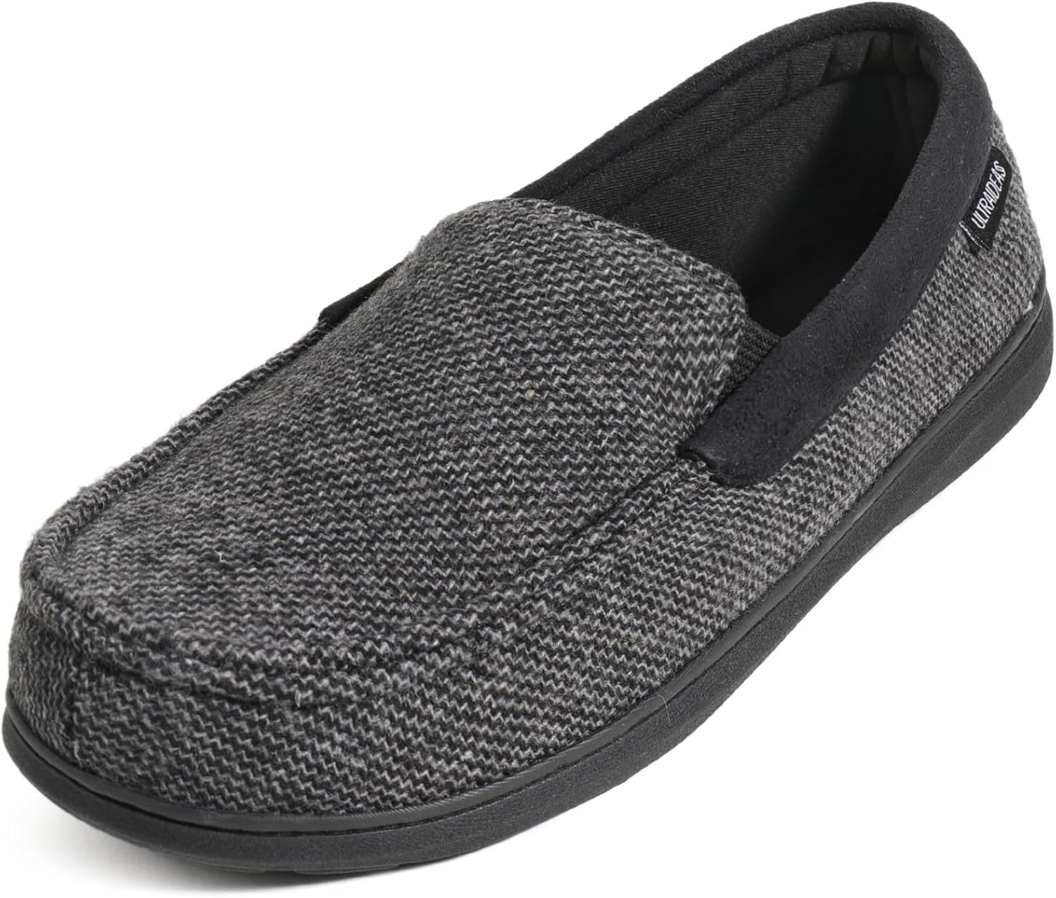 ULTRAIDEAS Men's Carver Slippers with Memory Foam Comfort