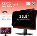 BERSEM 23.8 in Removable Privacy Screen Filter - Anti-Glare Protection