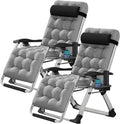 Zero Gravity Chair Lawn Recliner - Heavy Duty Folding Patio Lounger