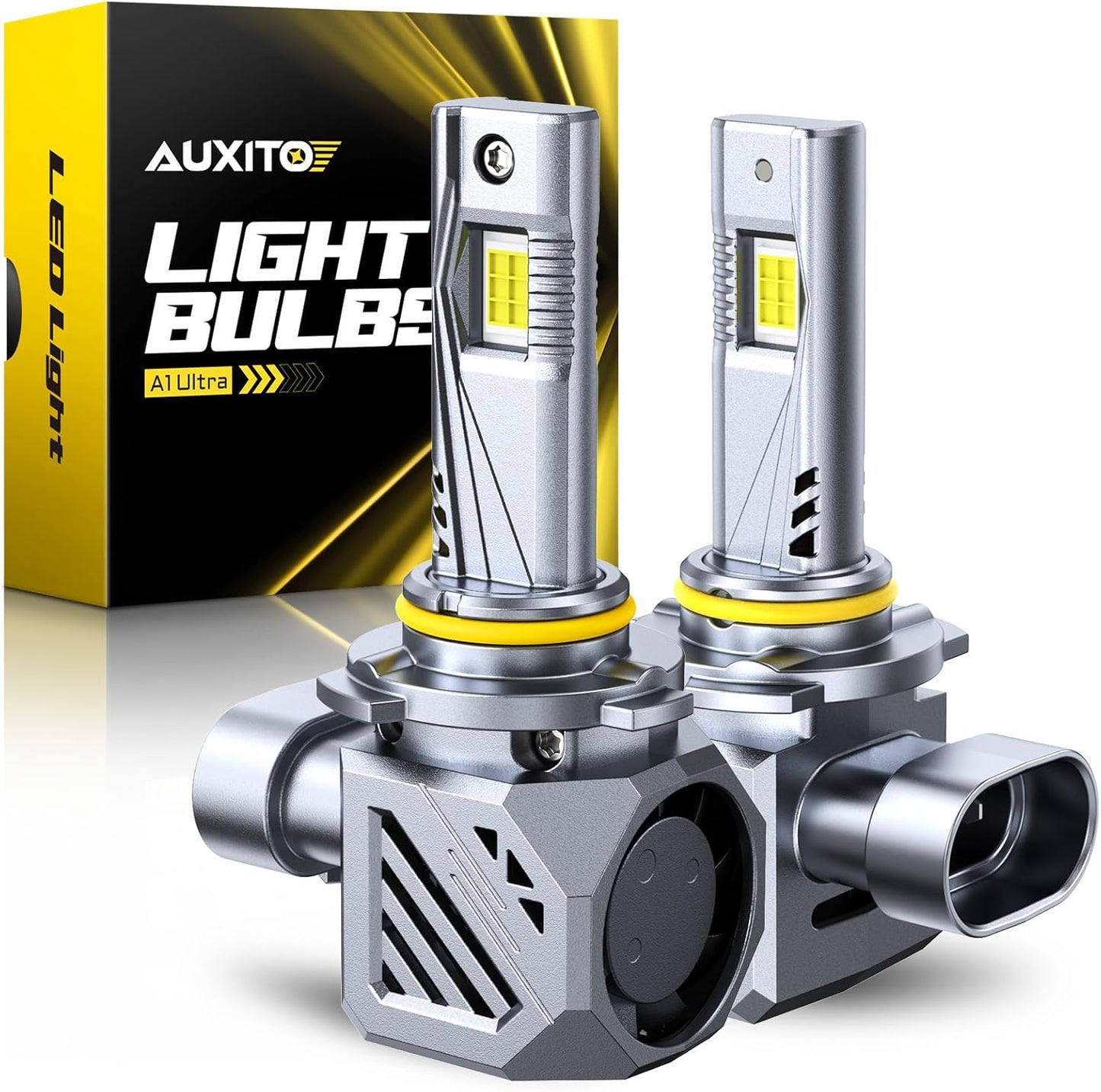 AUXITO HB3 9005 LED Light Bulbs: Ultra-Bright & Long-Lasting