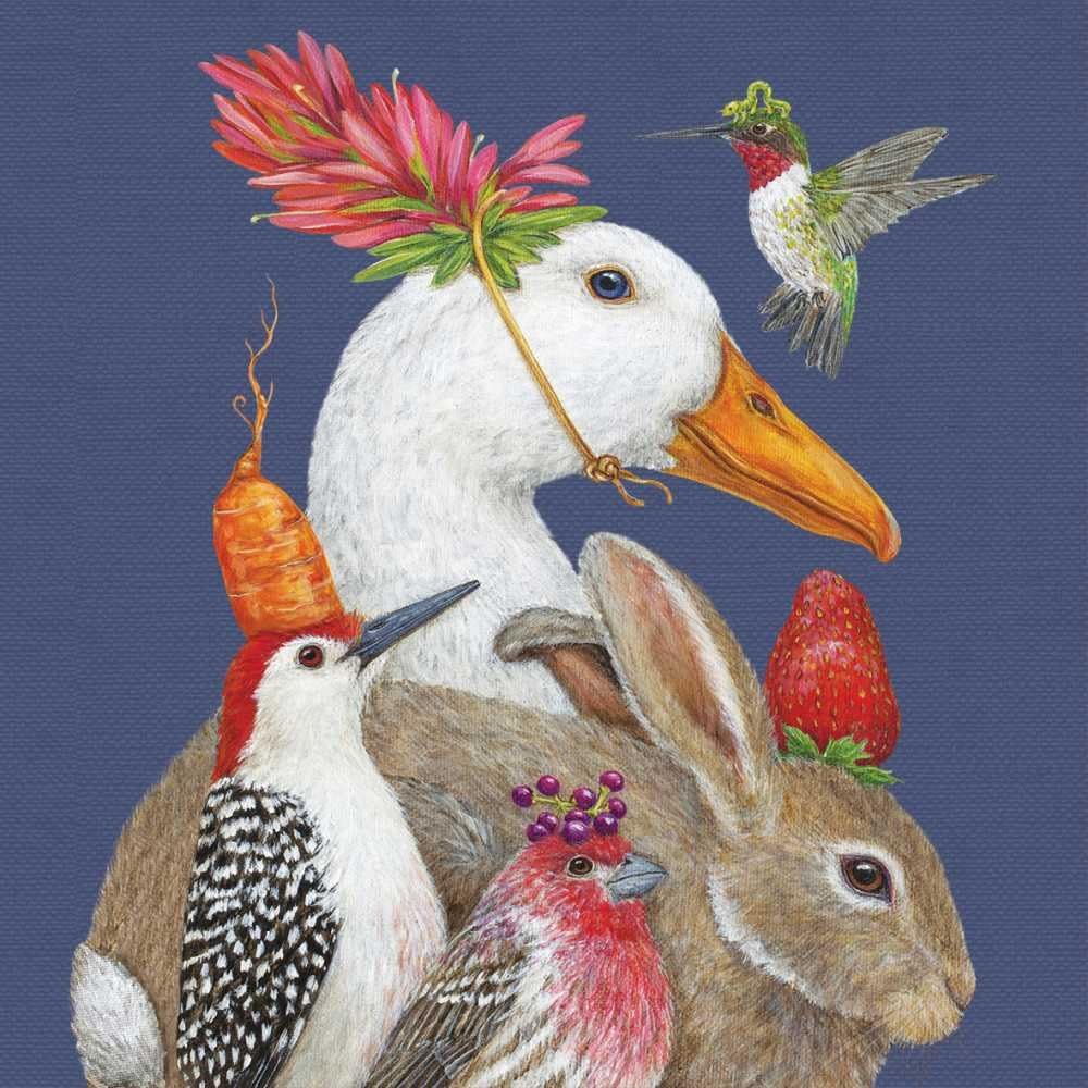 Vicki Sawyer Cocktail Napkins - Whimsical Party Essential