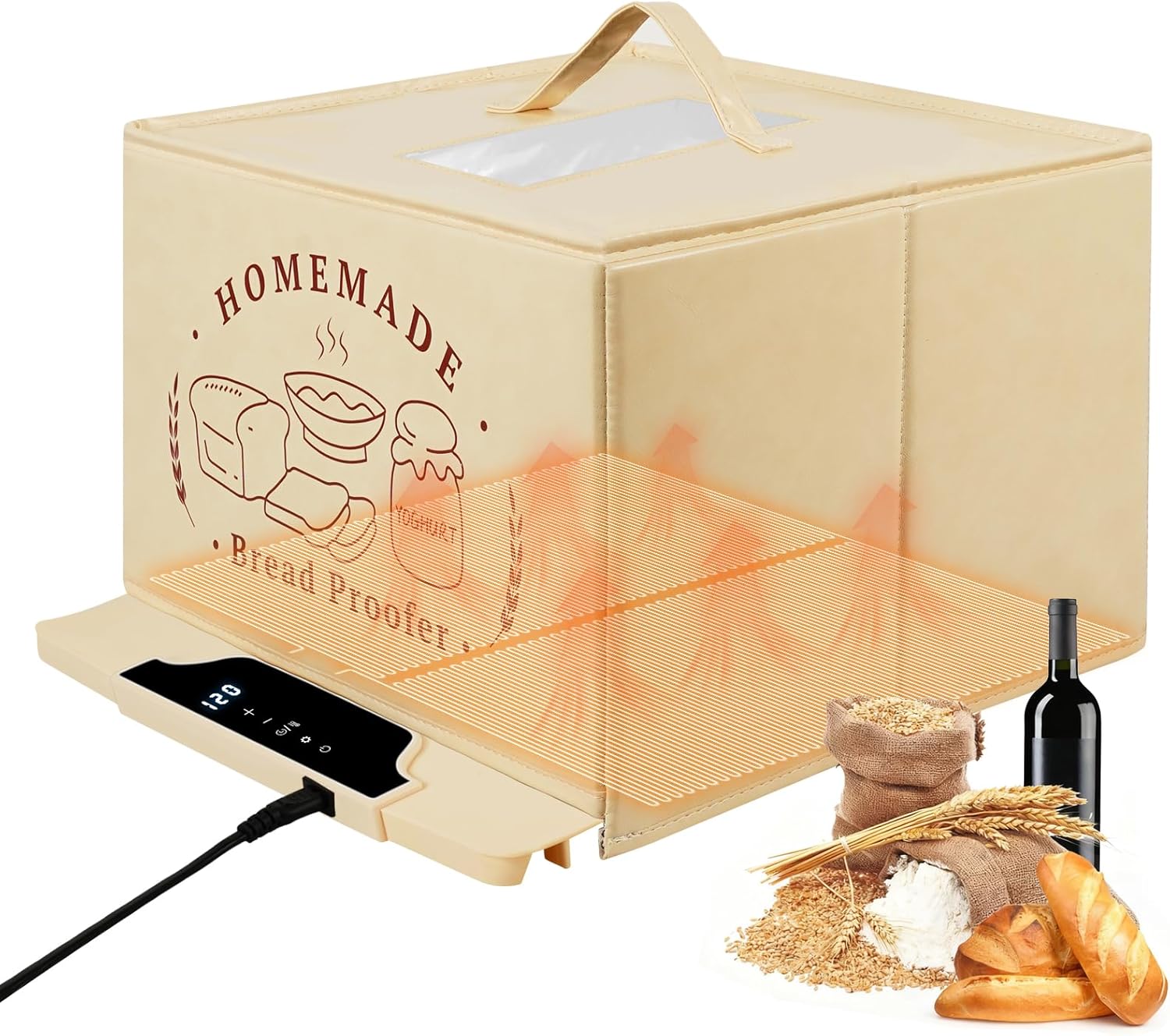Bread Proofing Box with Temp Control for Sourdough Baking