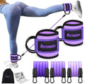 Ankle Resistance Bands with Cuffs - Versatile Glute & Leg Trainer