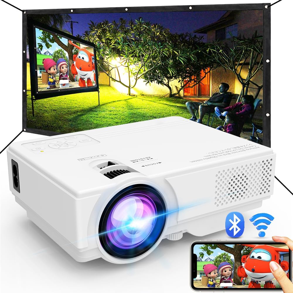 Portable WiFi Projector for HD Home Entertainment