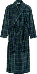 Alexander Del Rossa Long Mens Robe Full Length Big and Tall - Plush