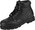 Work Boots for Men Steel Toe Leather Safety Boots - Heavy Duty