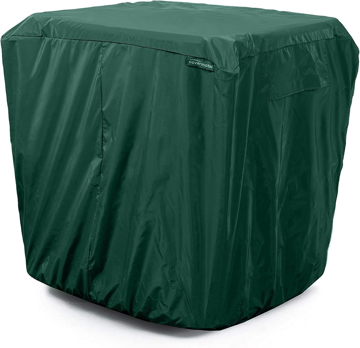 Protective Green AC Cover - Weather Resistant, Lightweight - 24W x 24D x 22H