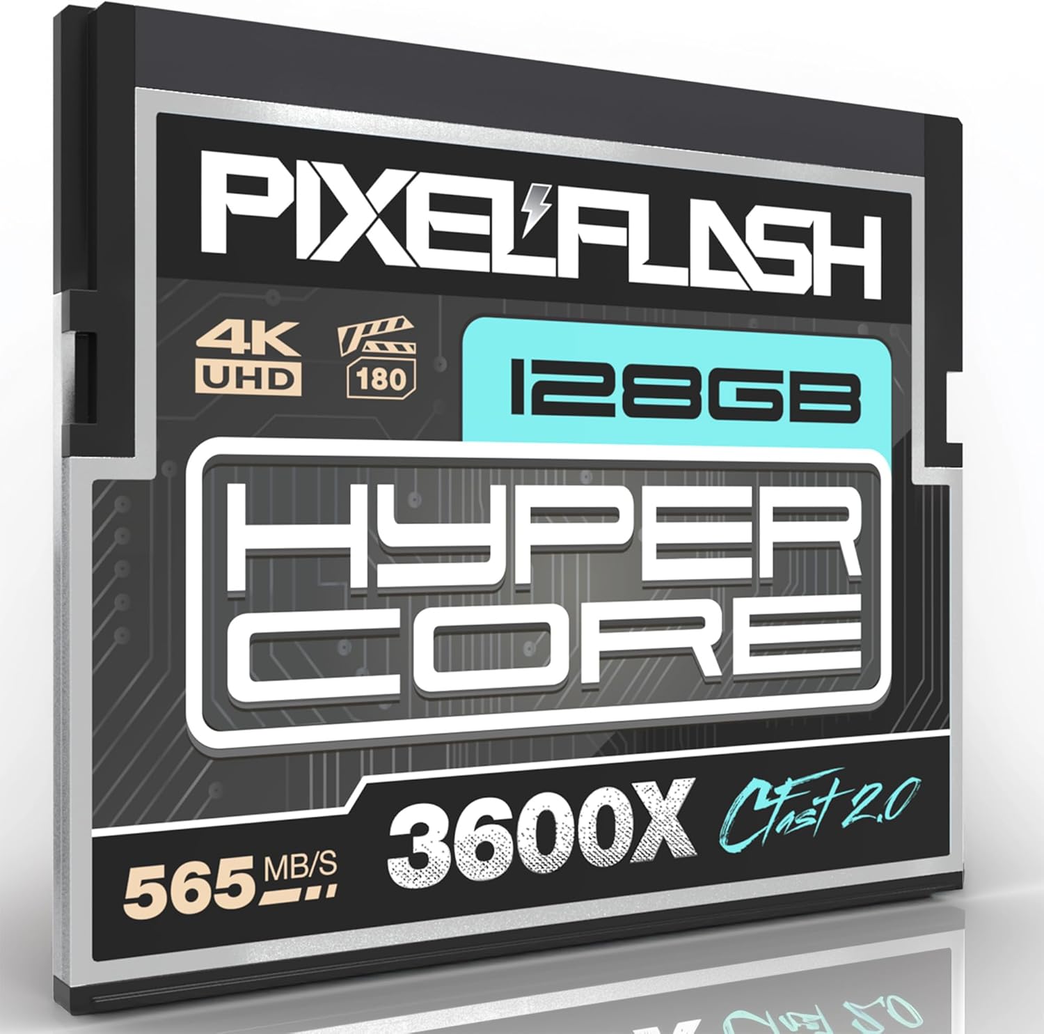 PixelFlash 128GB CFast 2.0 Card for High-Performance Video