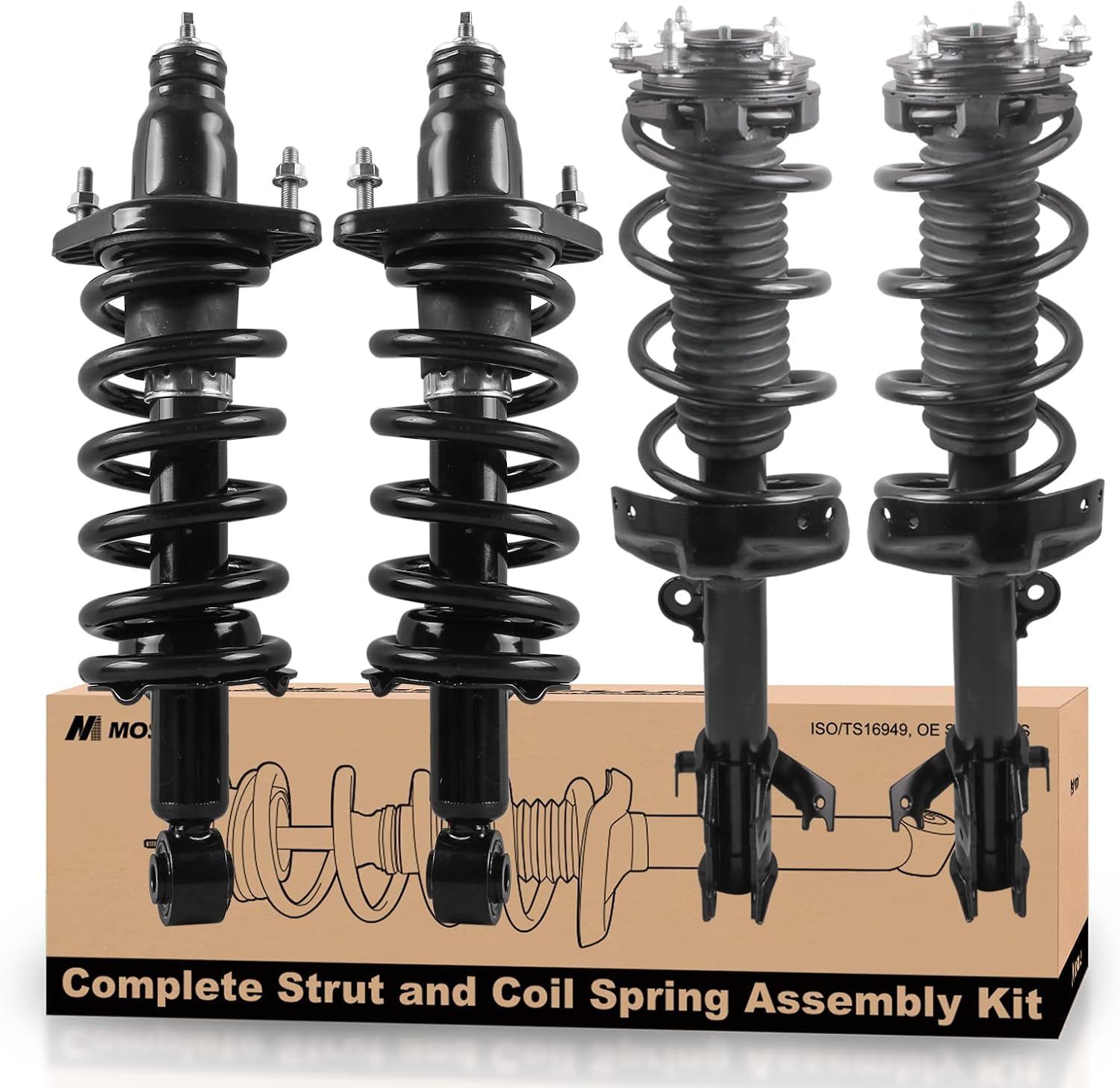 Complete Strut Coil Spring Assembly for Honda CR-V 2007-2011