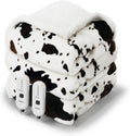 Cow Print Heated Electric Blanket King Size - Dual Control Cozy Sherpa