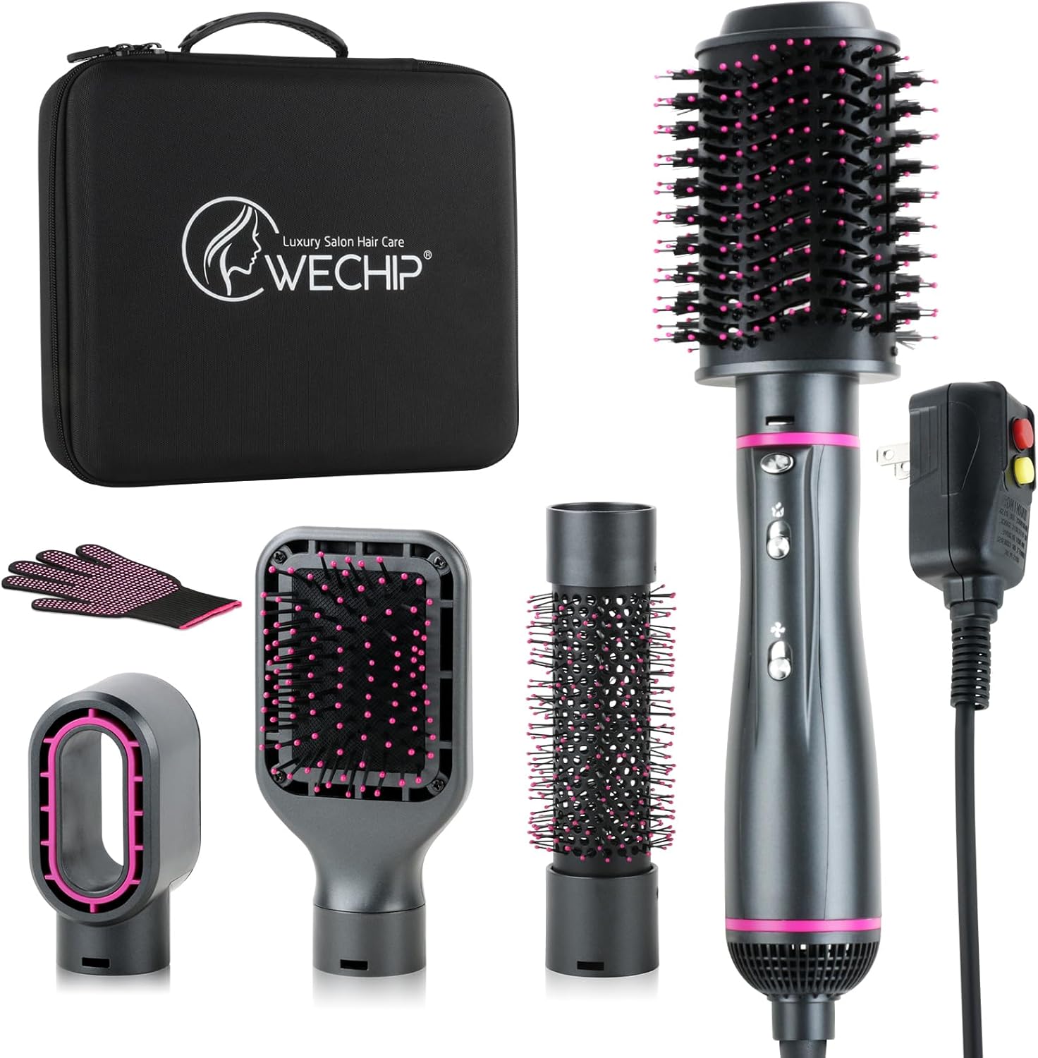 FLATIC 4-in-1 Hot Air Brush - Volumizing Power!