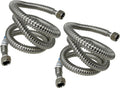PROCURU 3/4 in FIP x 72 in Water Heater Flex Connector - 2 Pack