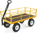 Gorilla Carts Heavy Duty Utility Cart, All Terrain Garden Wagon - 1200