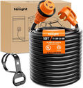 30 Amp 50ft RV Locking Extension Cord - Heavy Duty 10 Gauge
