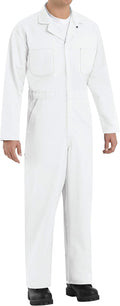 Red Kap Men's Twill Action Back Coverall - Durable Oversized Fit Take