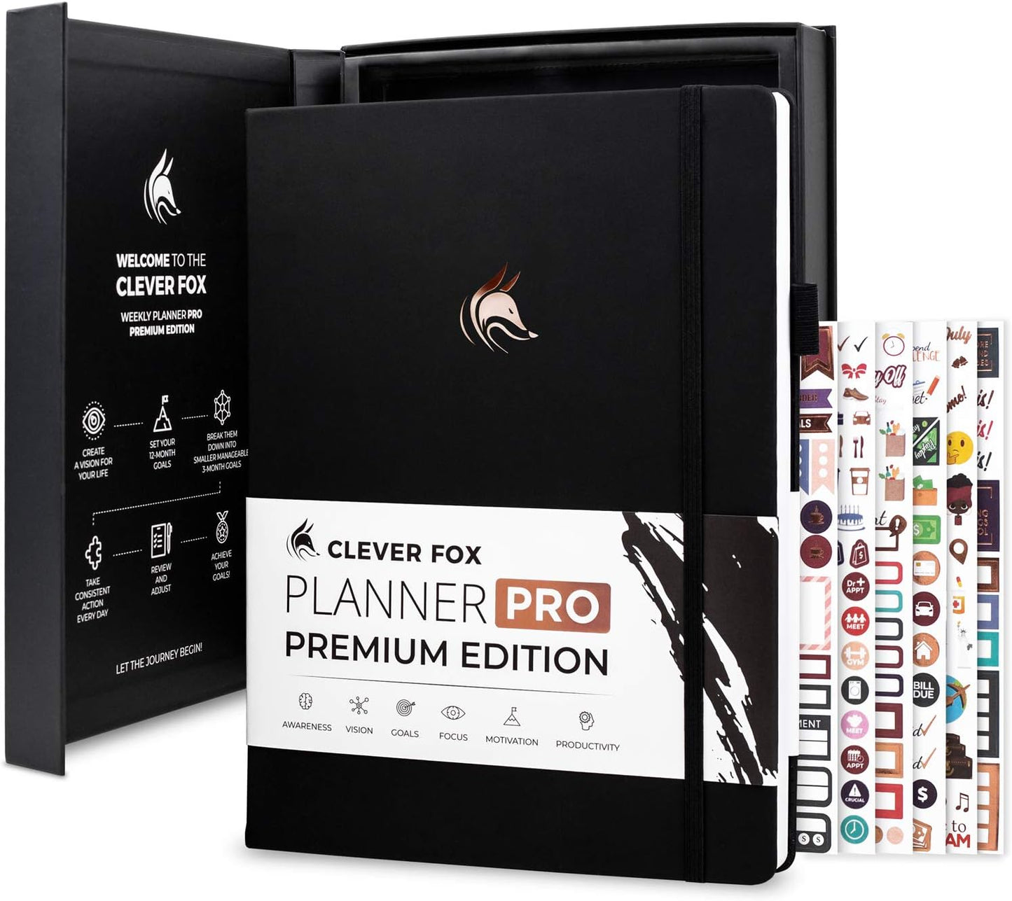 Clever Fox Planner Pro Premium for Ultimate Productivity Goals