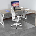 Protective Transparent 48x36 Office Chair Mat for Low Pile Carpets by HOMEK