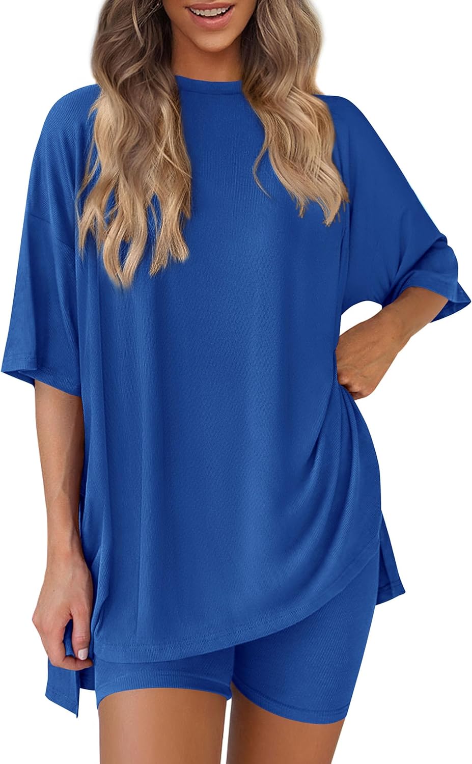 PRETTYGARDEN Women's Two Piece Lounge Set for Summer Travel