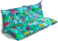 Outside Benches Cushion with Backrest 40 x 70in - Thick Waterproof Pad