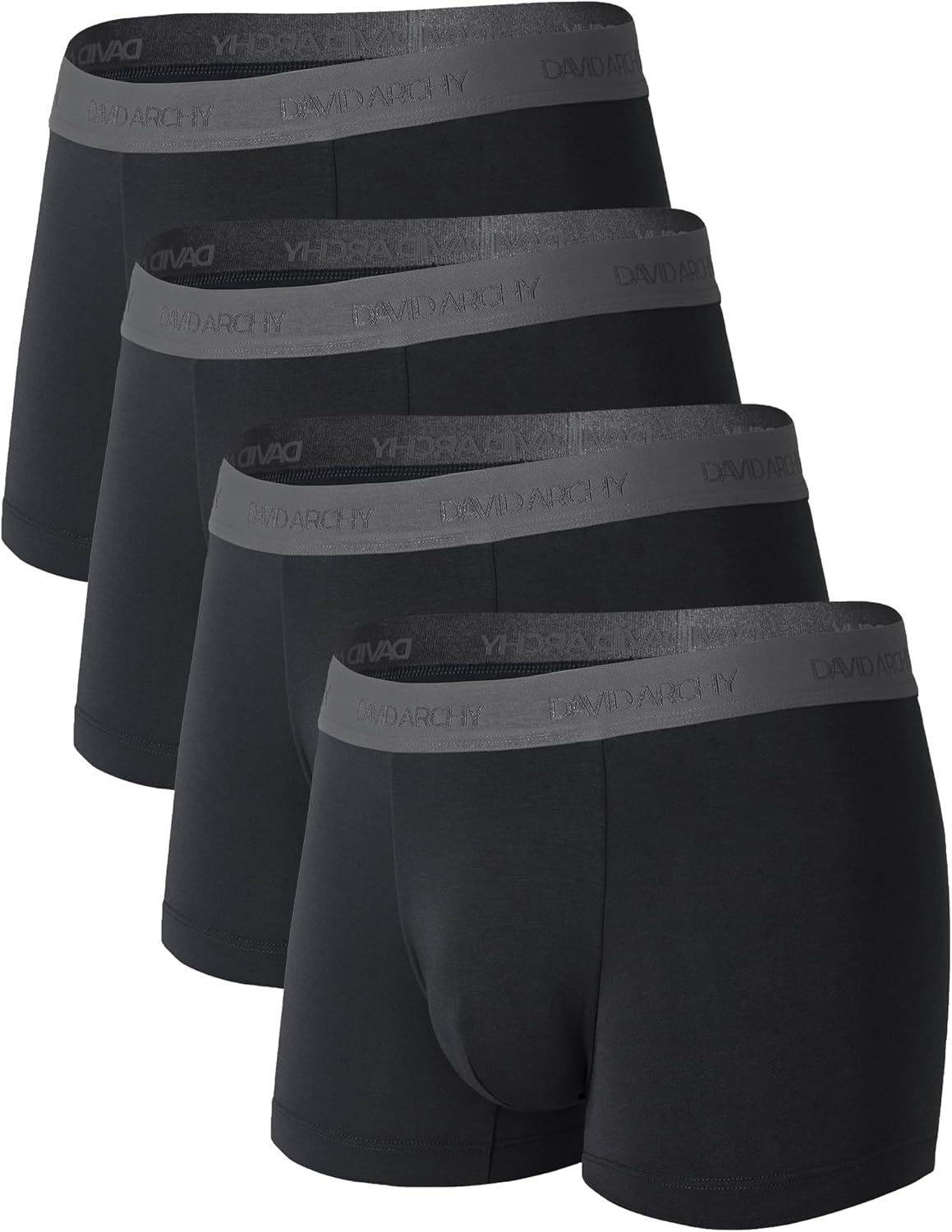 Soft Breathable Rayon Bamboo Mens Trunks Underwear No Fly Pouch
