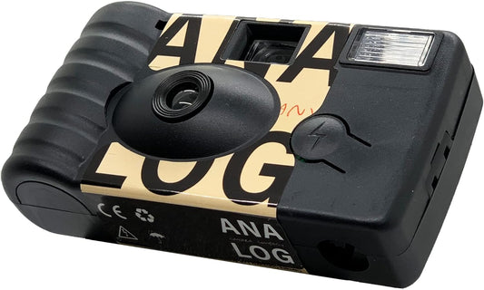 24 Exposures Analog Camera | Flash, Develop & Send to Phone!