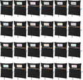 Classroom Chair Pockets 48 Pack - Bulk Student Seat Organizers